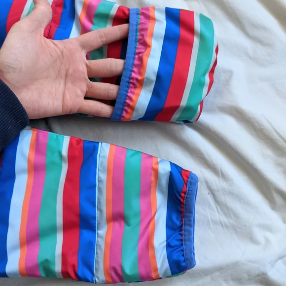 Like New Lands' End Infant Insulated Bunting Snowsuit size 6-12 months